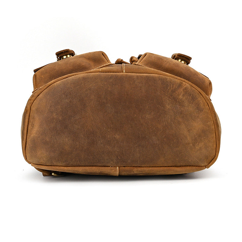 Wynn | Vintage Leather Satchel Backpack