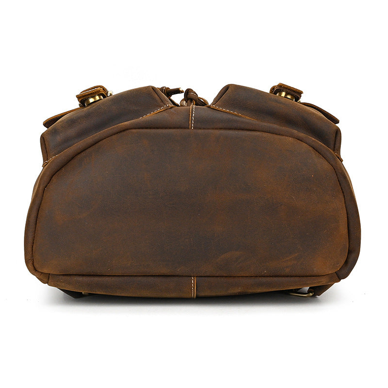 Wynn | Vintage Leather Satchel Backpack
