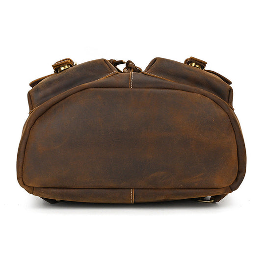 Wynn | Vintage Leather Satchel Backpack