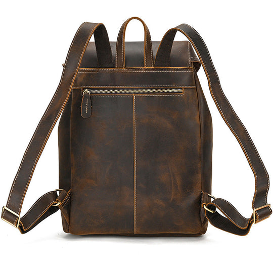 Wynn | Vintage Leather Satchel Backpack
