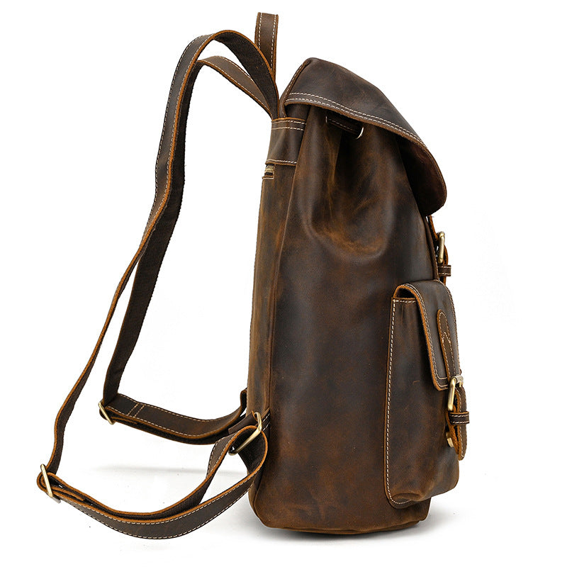 Wynn | Vintage Leather Satchel Backpack