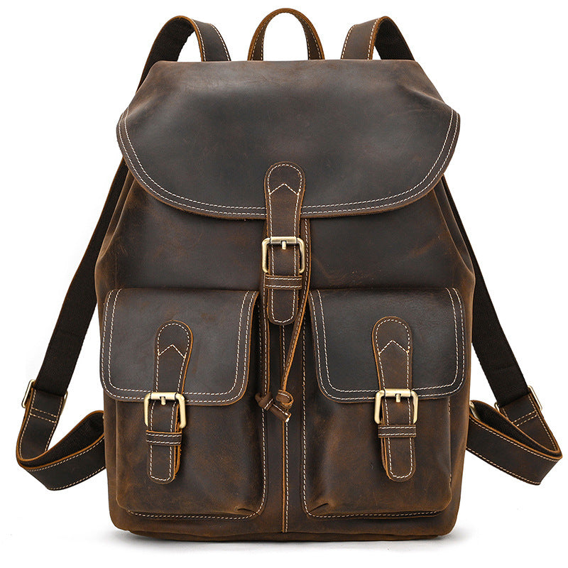 Wynn | Vintage Leather Satchel Backpack