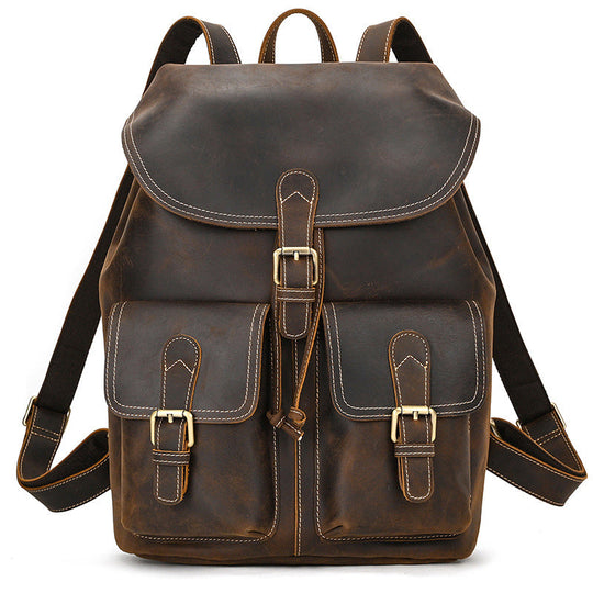 Wynn | Vintage Leather Satchel Backpack
