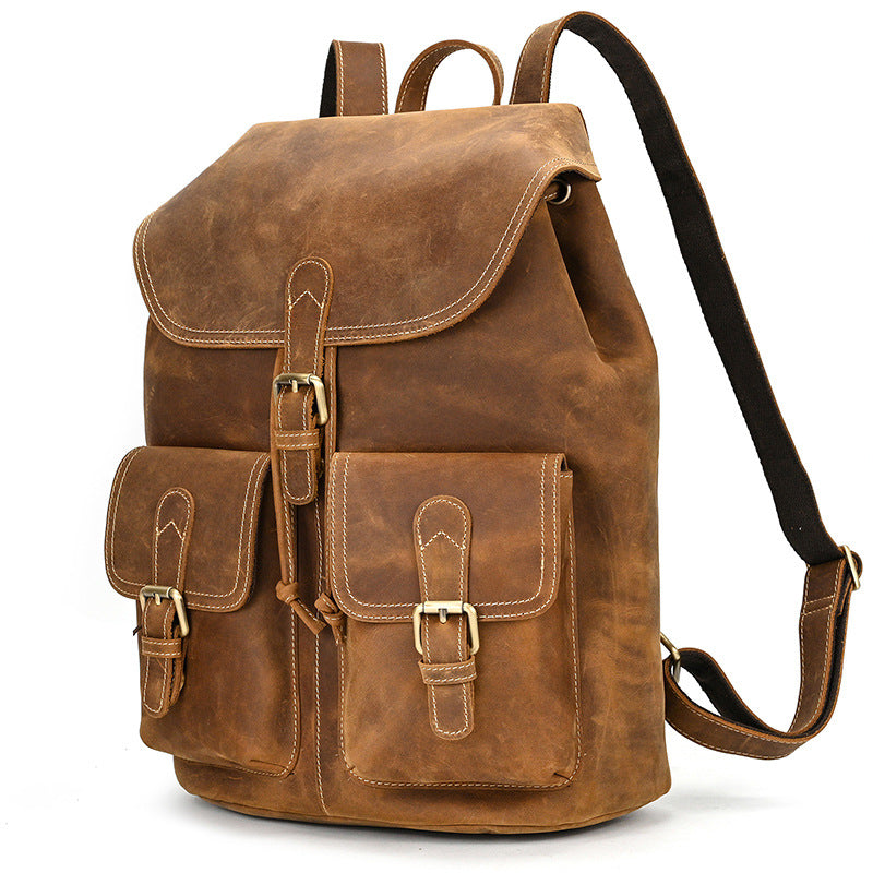 Wynn | Vintage Leather Satchel Backpack