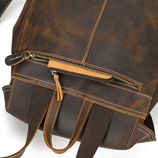 Wynn | Vintage Leather Satchel Backpack