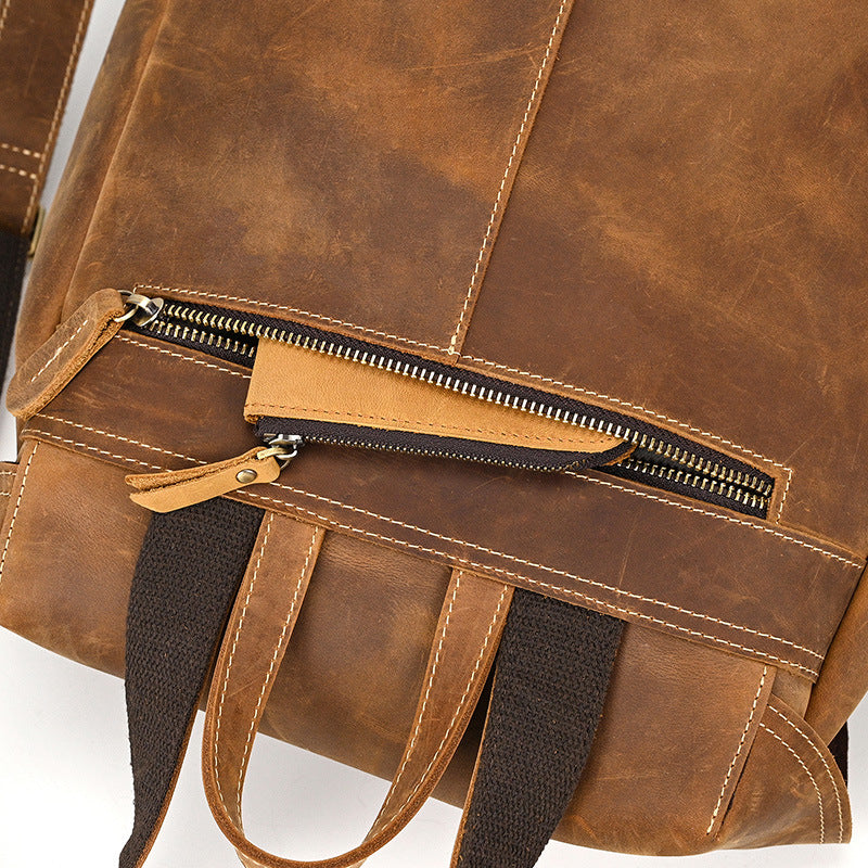 Wynn | Vintage Leather Satchel Backpack