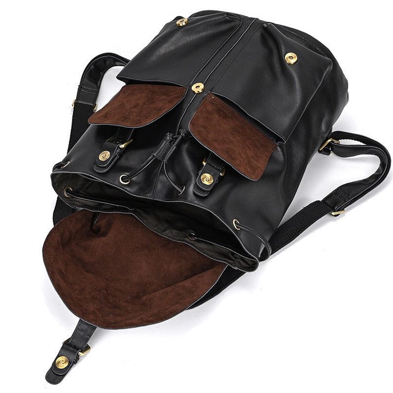 Wynn | Vintage Leather Satchel Backpack