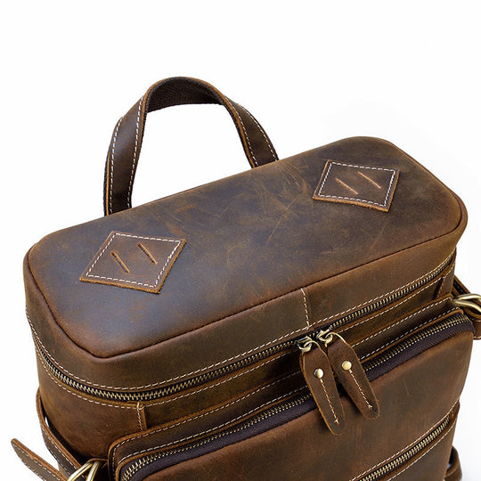 Elowen | Vintage Leather Backpack