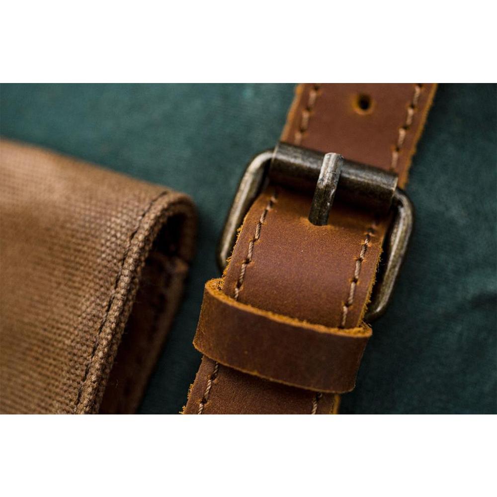 Maven | Vintage Canvas Leather Backpack