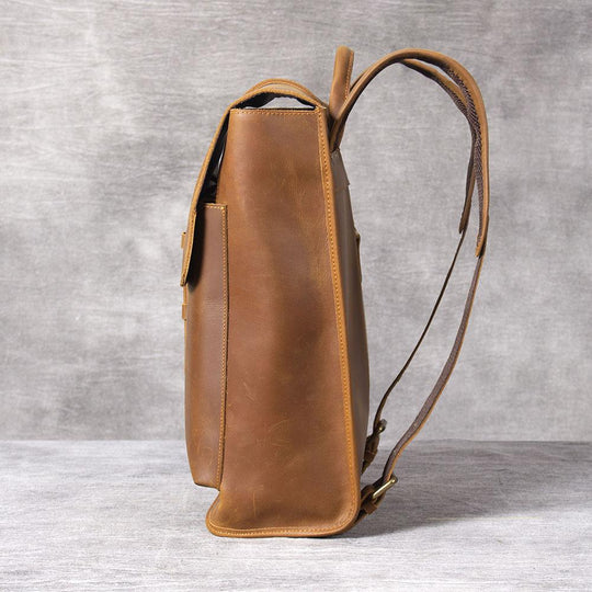 Calen | Vintage Leather Backpack