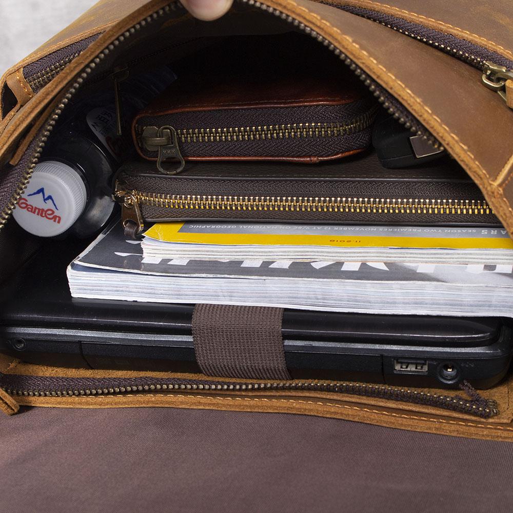 Calen | Vintage Leather Backpack