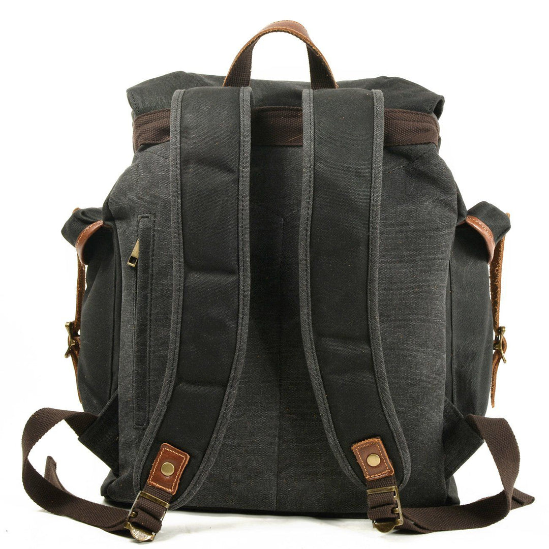 Everest | Vintage Canvas Leather Backpack
