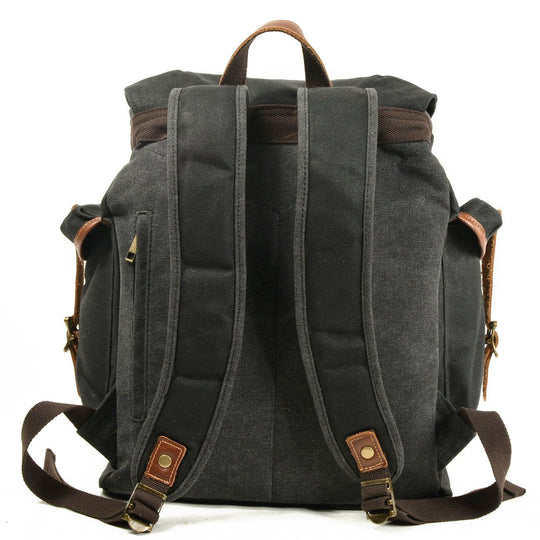 Everest | Vintage Canvas Leather Backpack