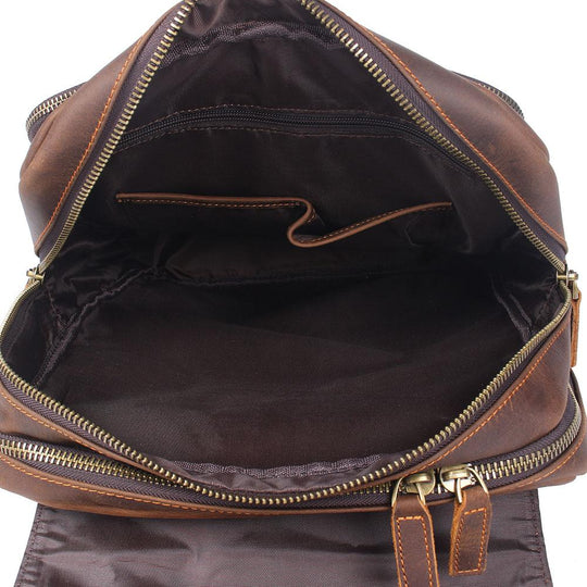 Elan | Vintage Leather Backpack