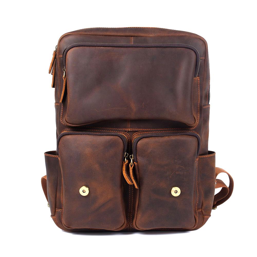 Elan | Vintage Leather Backpack