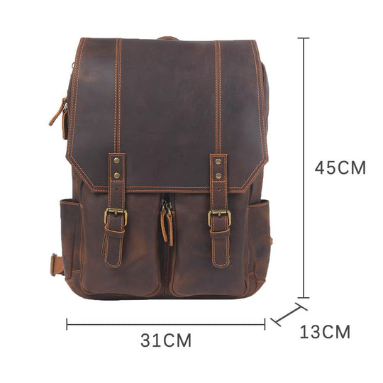 Elan | Vintage Leather Backpack