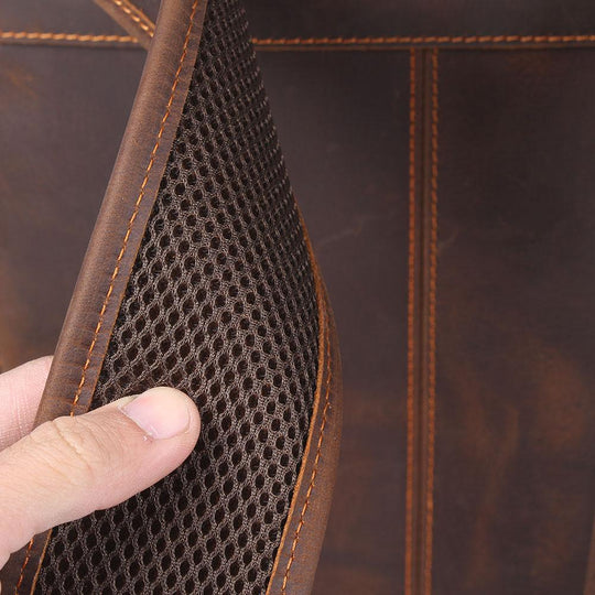 Elan | Vintage Leather Backpack