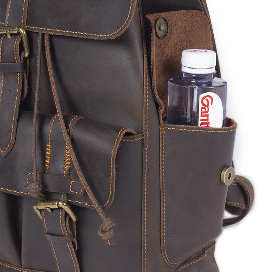 Velare | Leather Laptop Backpack