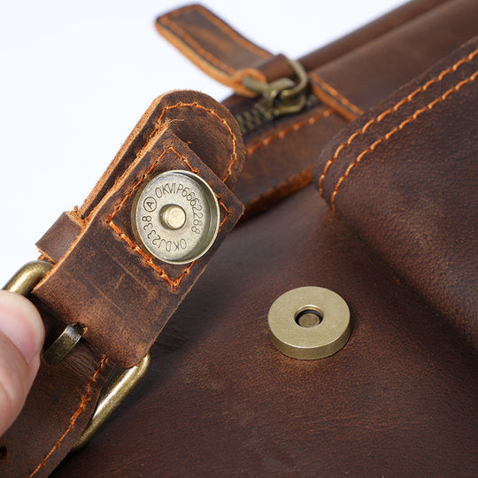 Rosvelle | Leather Laptop Backpack