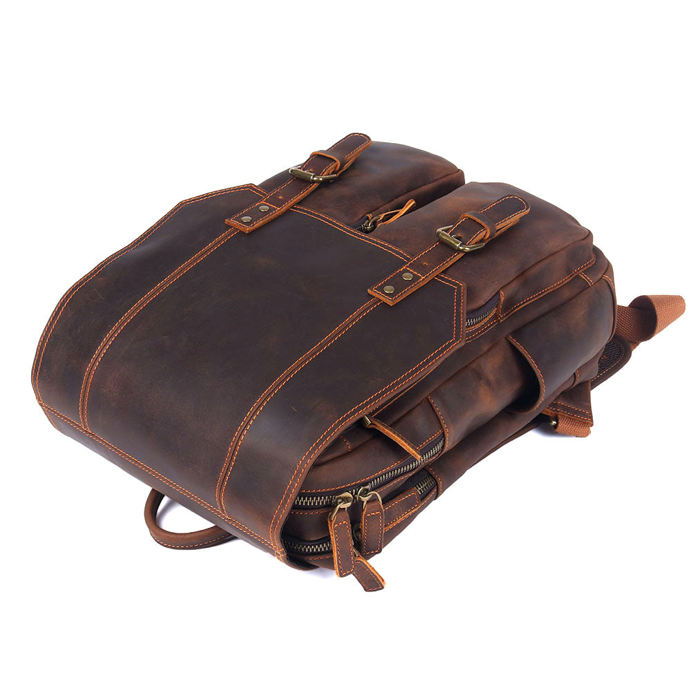 Elan | Vintage Leather Backpack