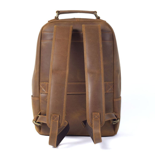 Callen | Elegant Leather Laptop Backpack