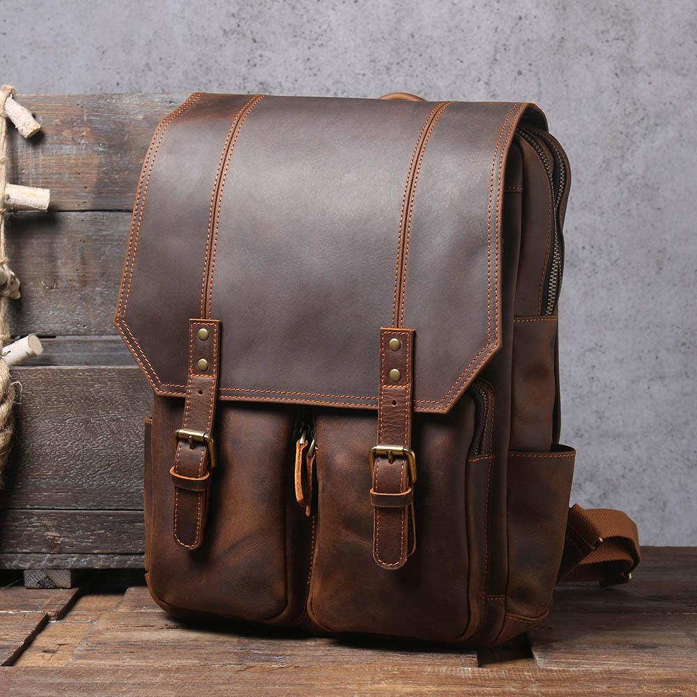 Elan | Vintage Leather Backpack