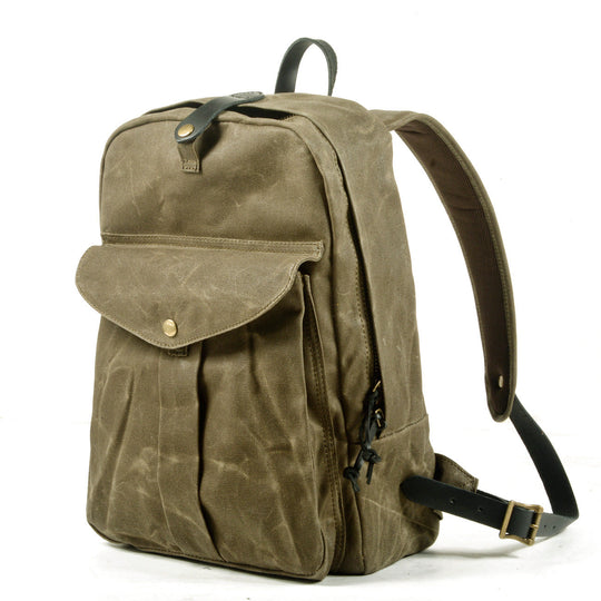 Calder | Canvas and Leather Backpack