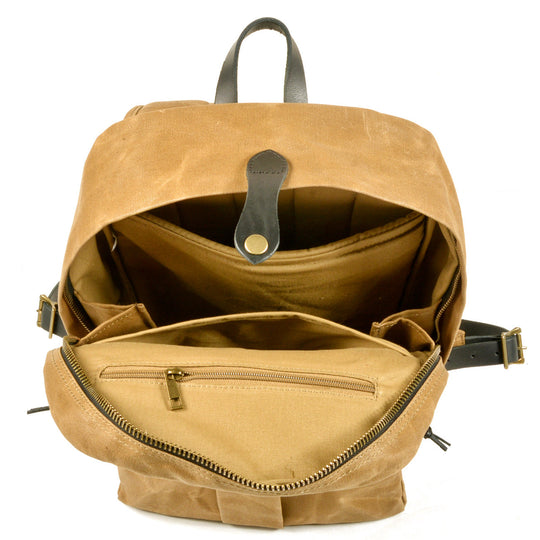 Calder | Canvas and Leather Backpack