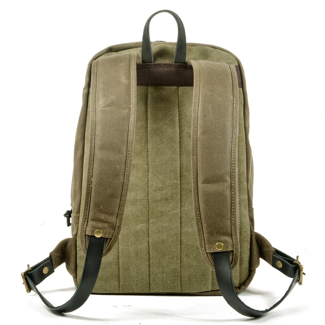 Calder | Canvas and Leather Backpack