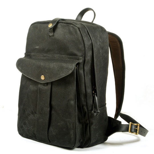 Calder | Canvas and Leather Backpack