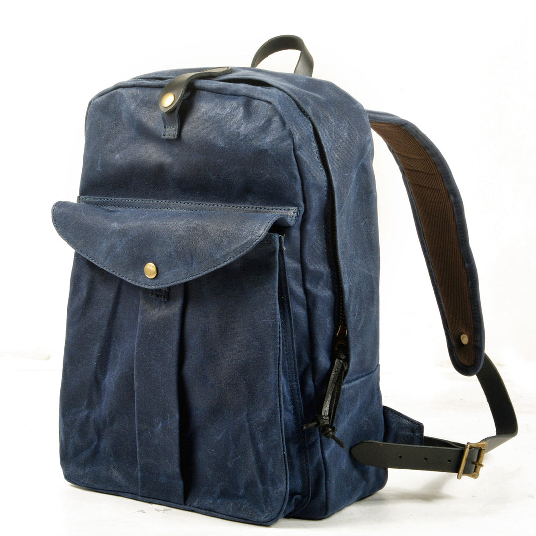 Calder | Canvas and Leather Backpack