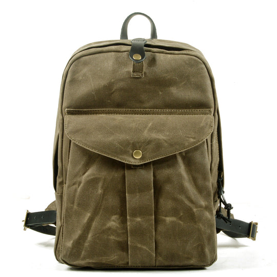 Calder | Canvas and Leather Backpack