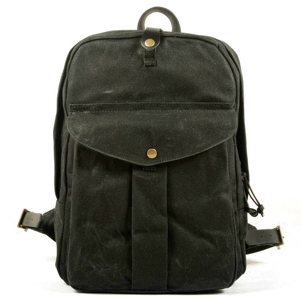 Calder | Canvas and Leather Backpack