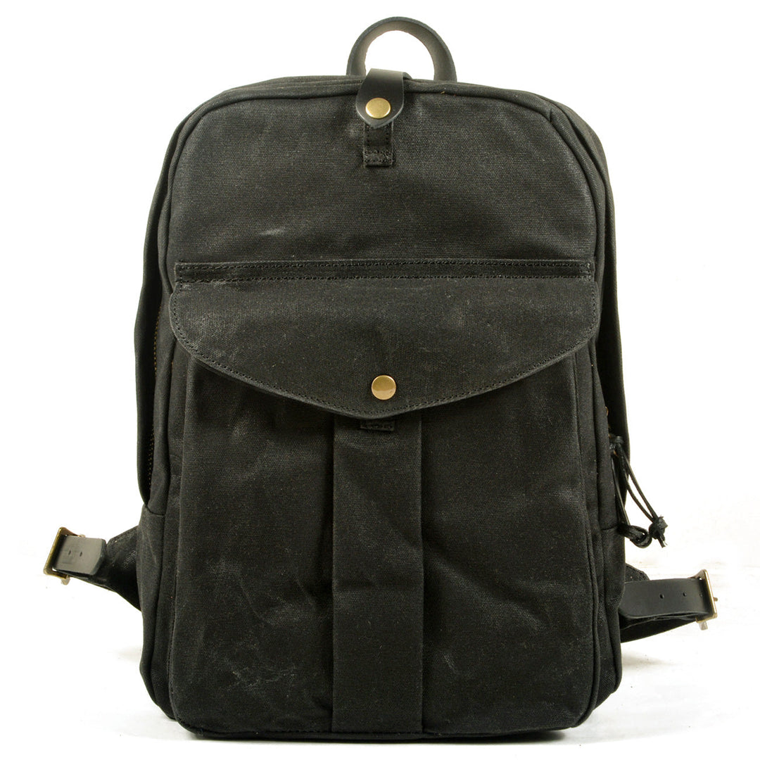 Calder | Canvas and Leather Backpack