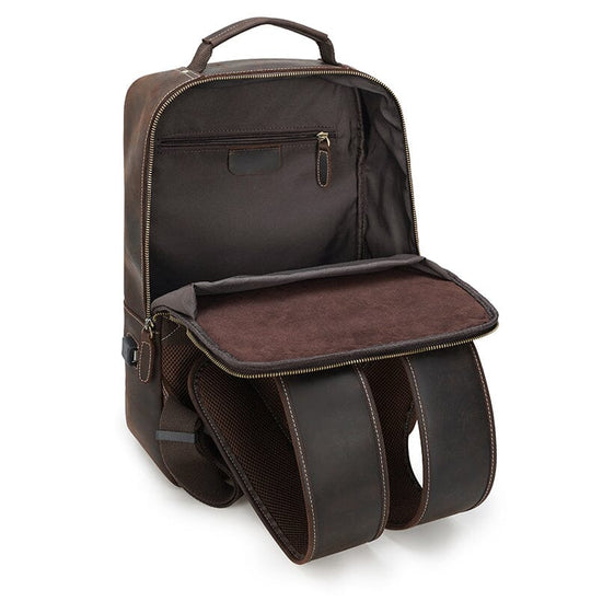 Orin | Leather Laptop Backpack