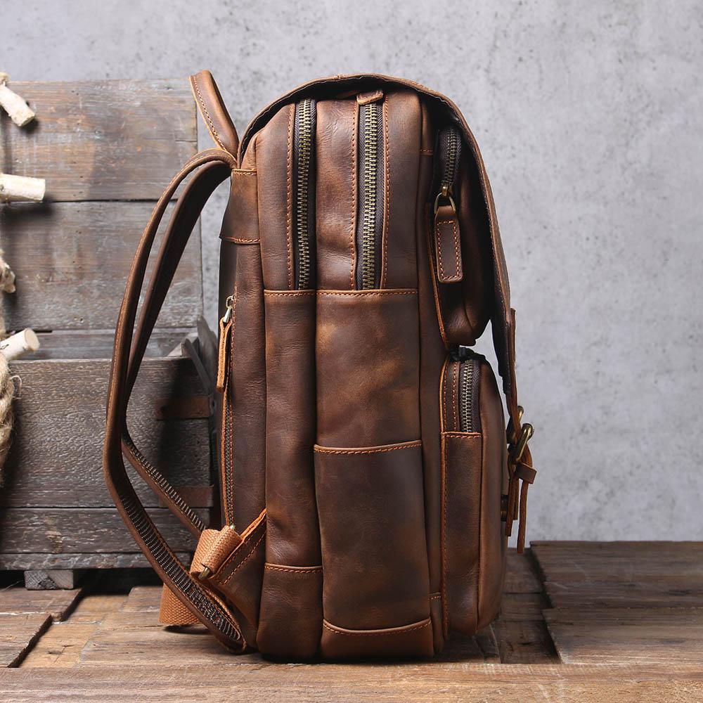 Elan | Vintage Leather Backpack