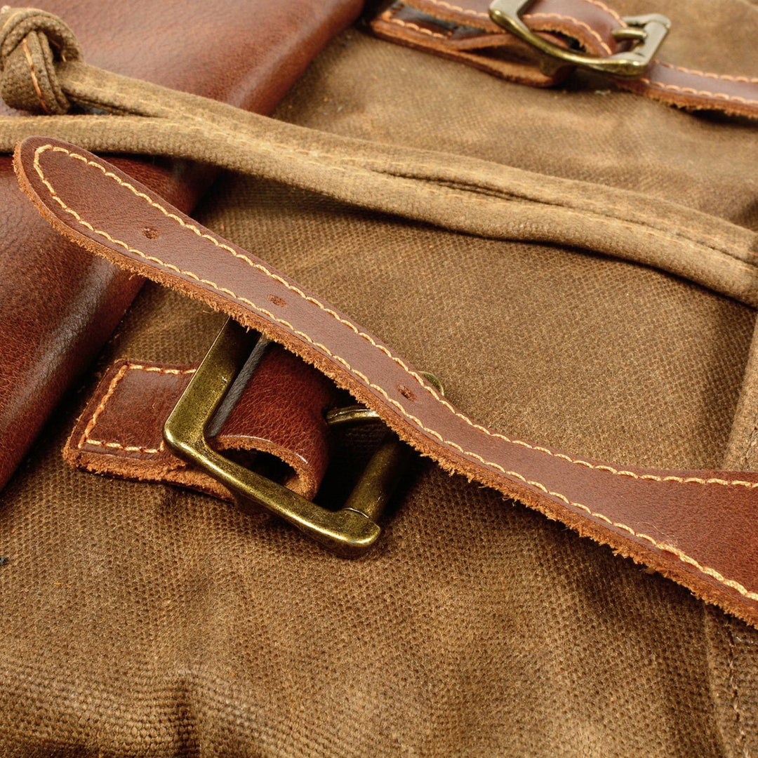 Everest | Vintage Canvas Leather Backpack