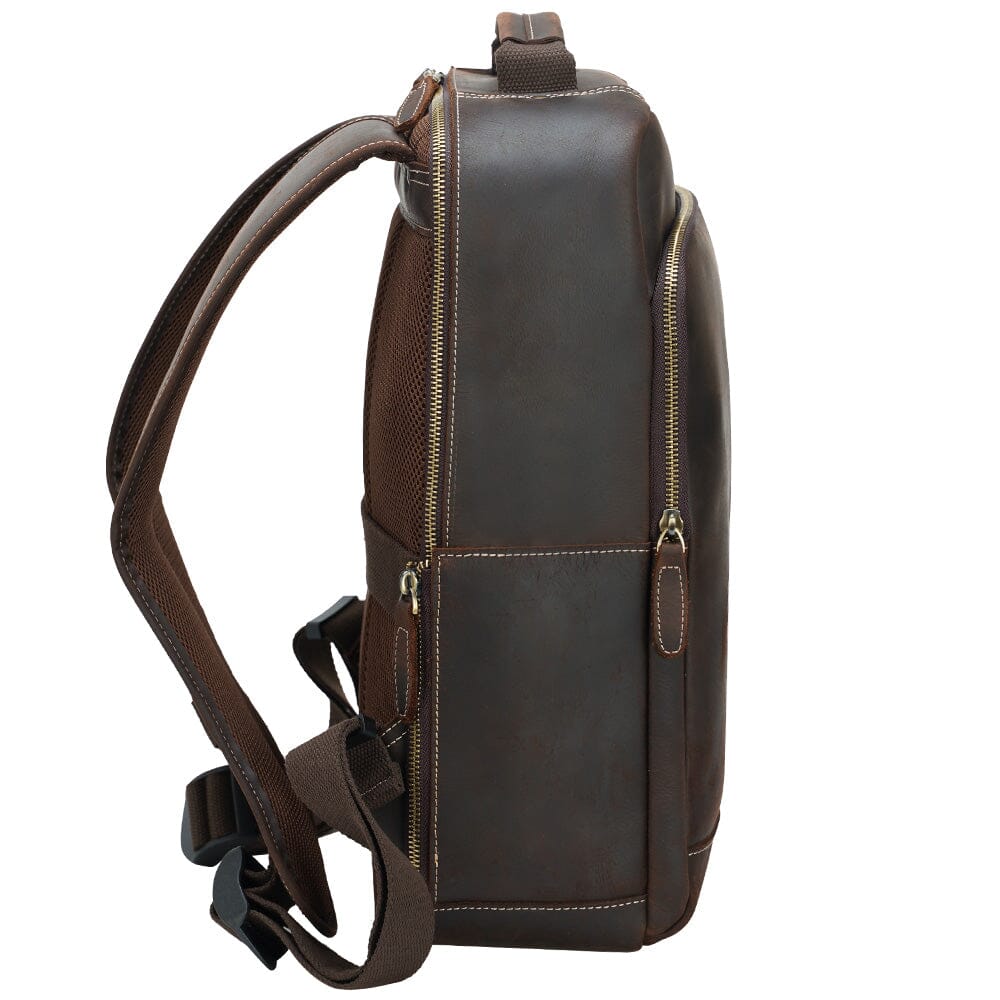 Orin | Leather Laptop Backpack