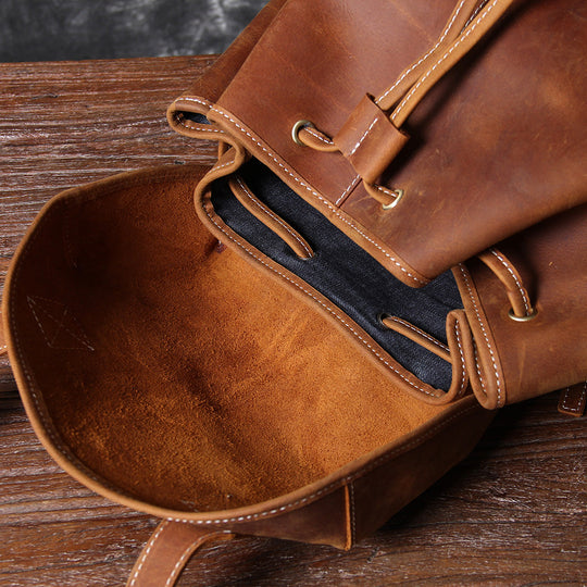 Bryn | Vintage Leather Backpack