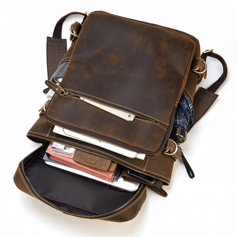 Elowen | Vintage Leather Backpack