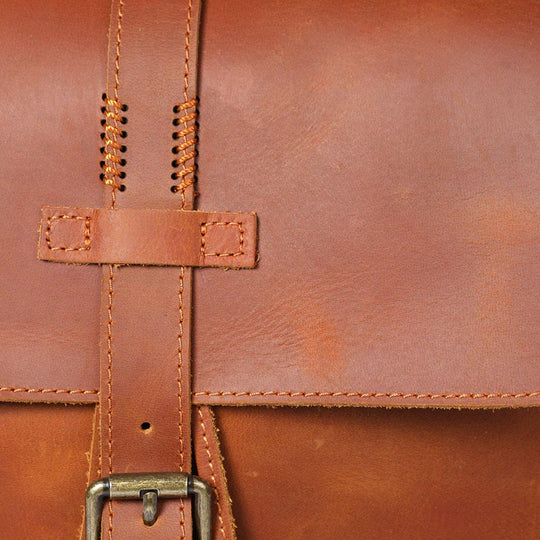 Velare | Leather Laptop Backpack