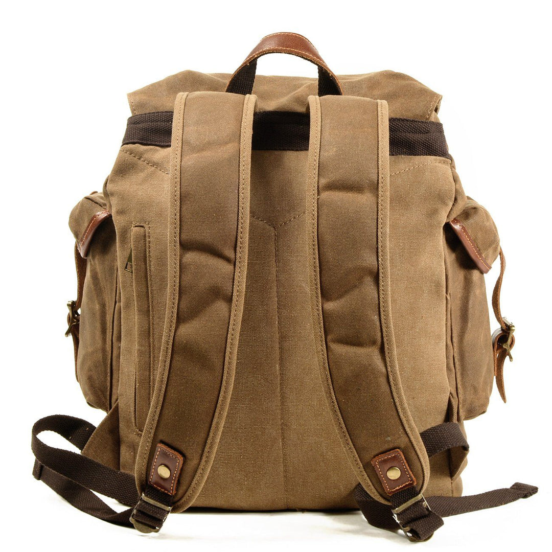 Everest | Vintage Canvas Leather Backpack