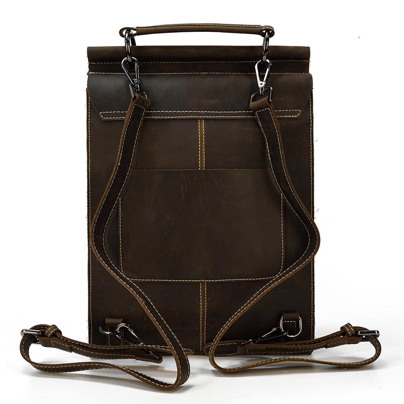 Rhett | Convertible Leather Backpack Handbag