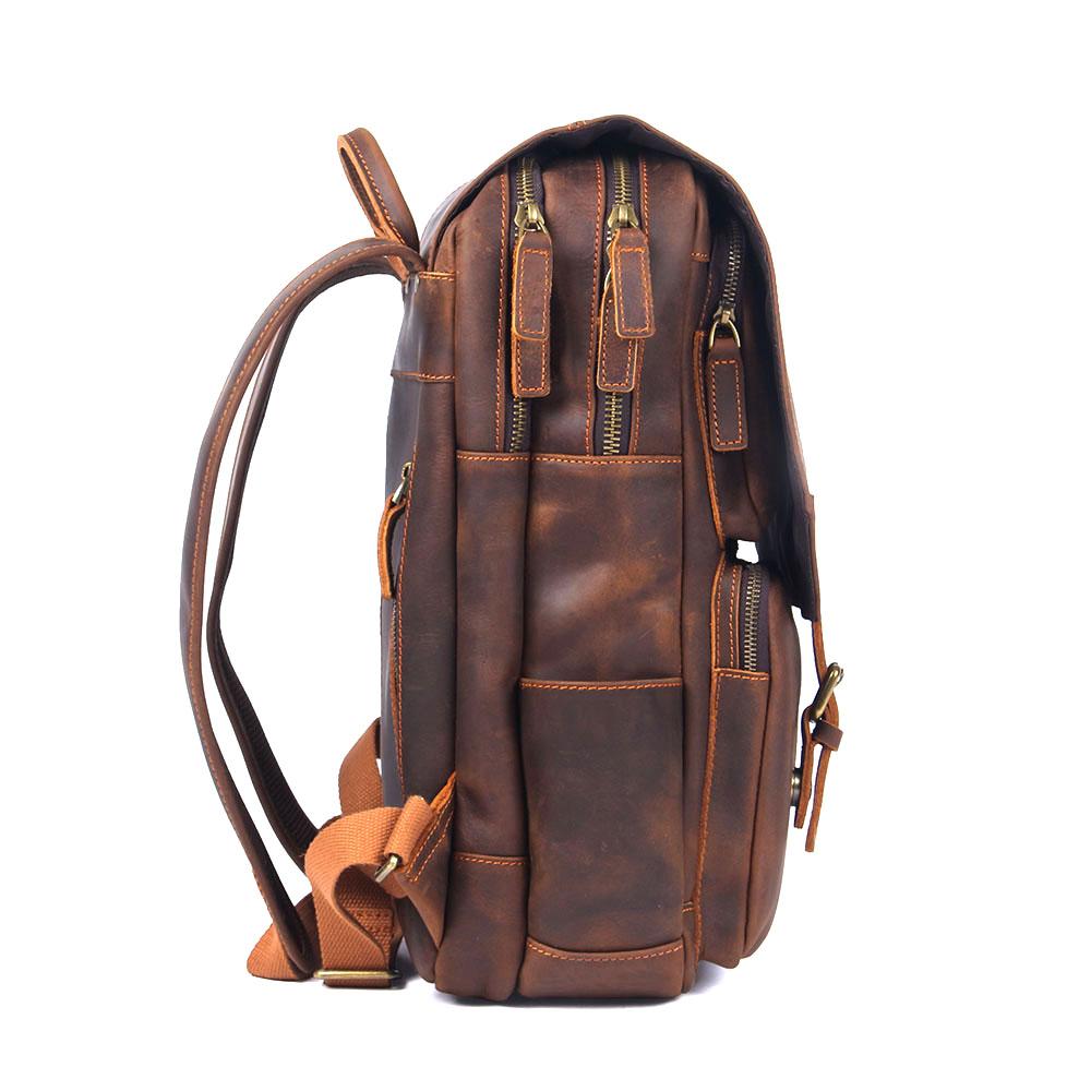 Elan | Vintage Leather Backpack