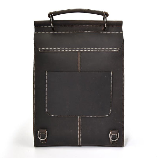 Rhett | Convertible Leather Backpack Handbag