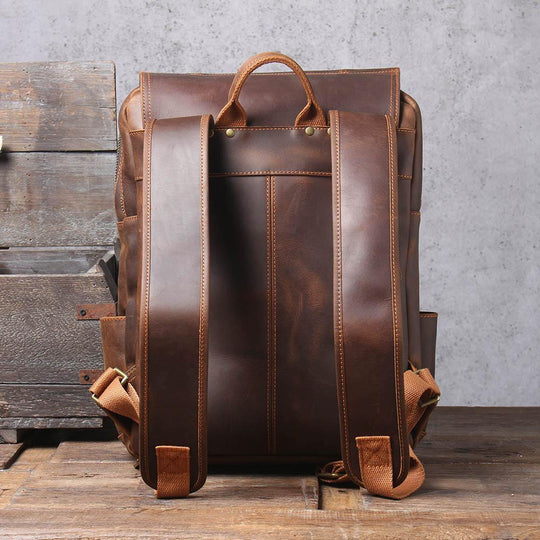 Elan | Vintage Leather Backpack