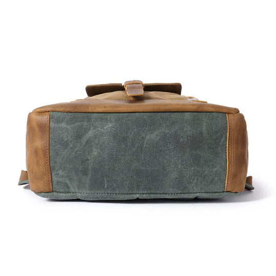 Maven | Vintage Canvas Leather Backpack