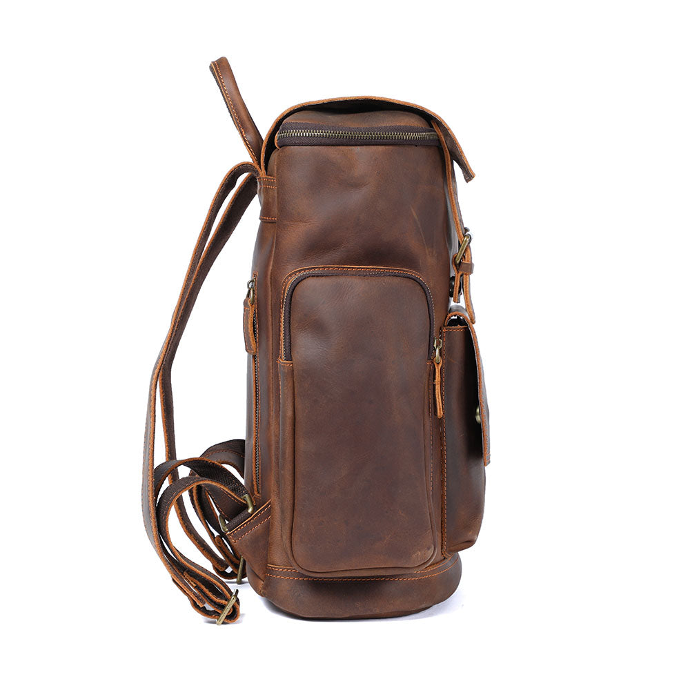 Rosvelle | Leather Laptop Backpack