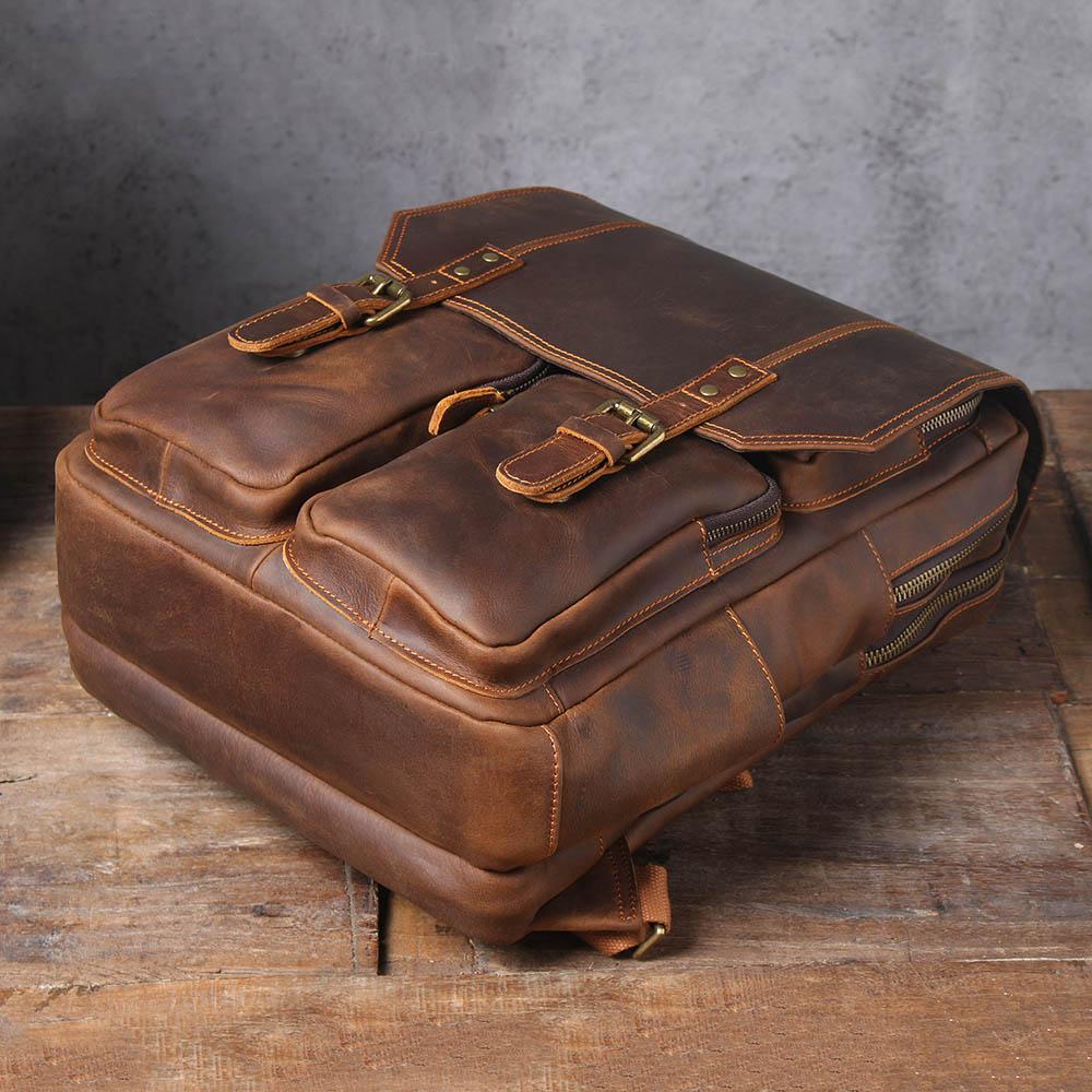 Elan | Vintage Leather Backpack