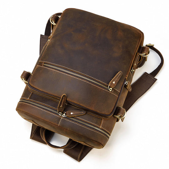 Elowen | Vintage Leather Backpack
